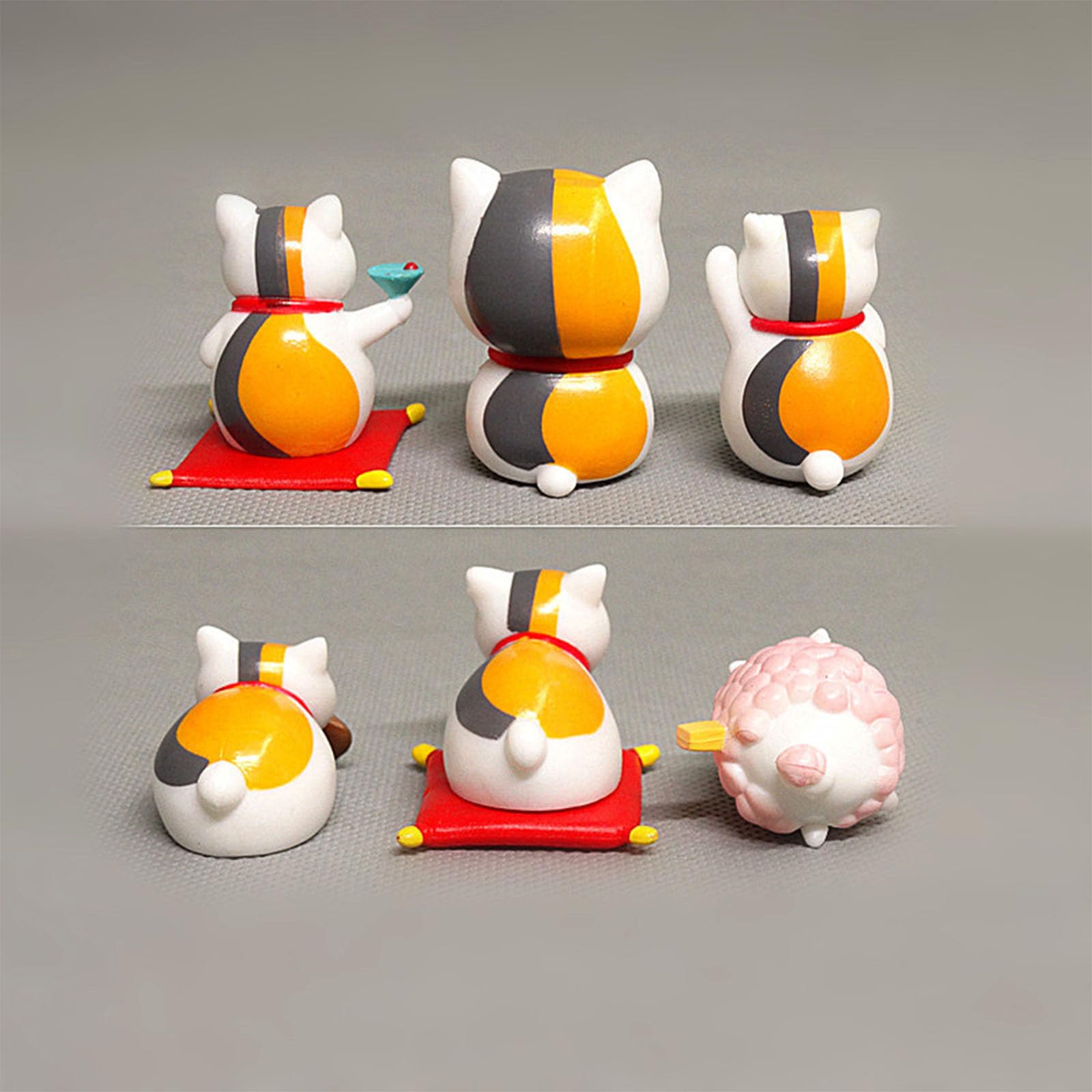 Amazon.co.jp: ニャンコ先生 フィギュア 6点セット ねんどろいど 夏目