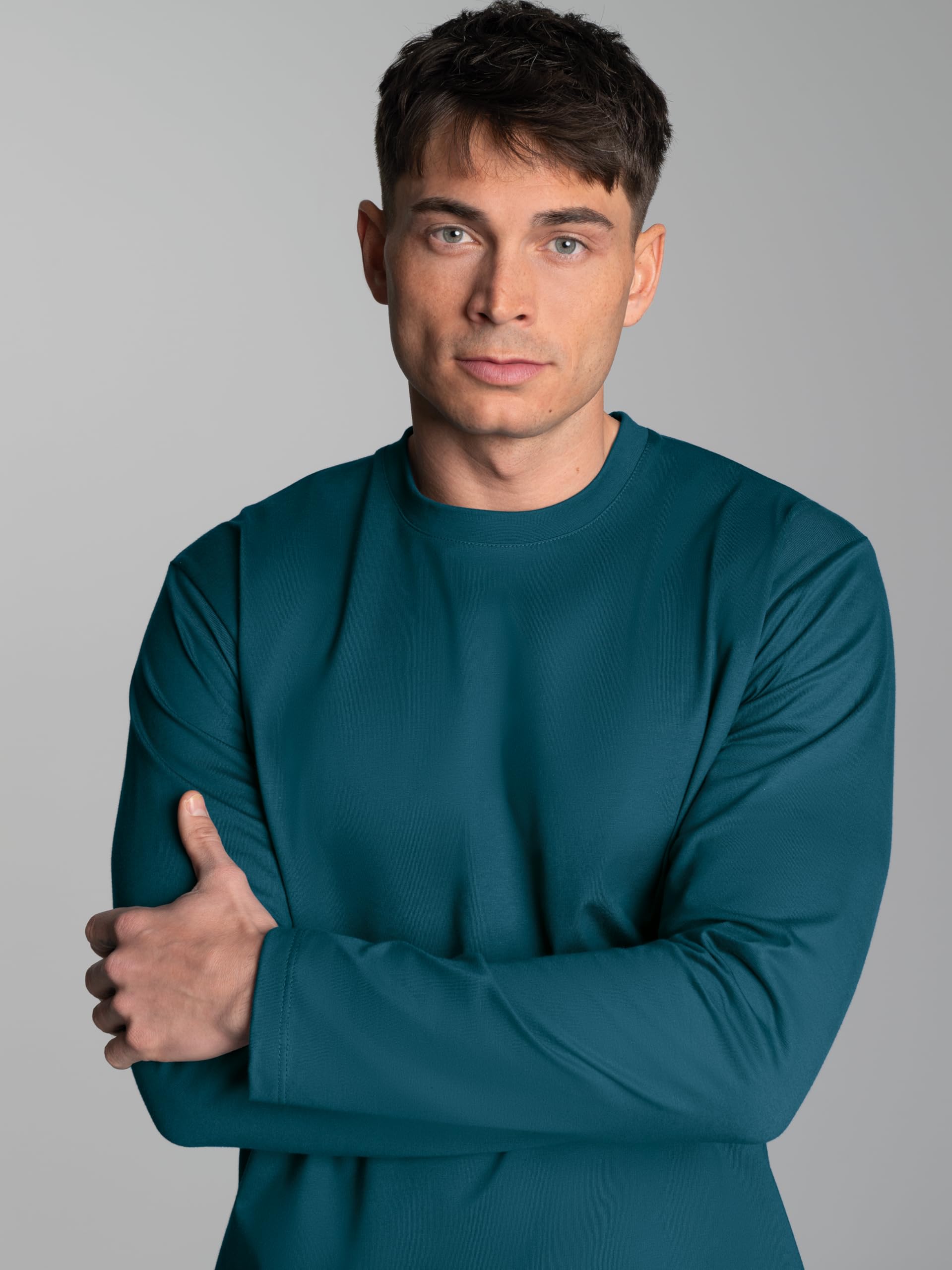 Trigema Langarmshirt aus 100% Baumwolle