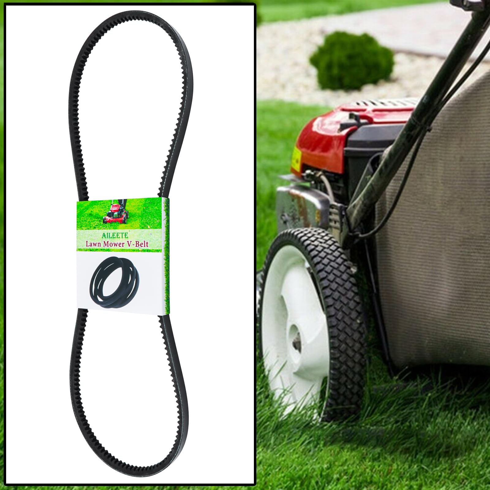 Amazon.com: AILEETE 607400 603907 Pump Drive Belt 1/2