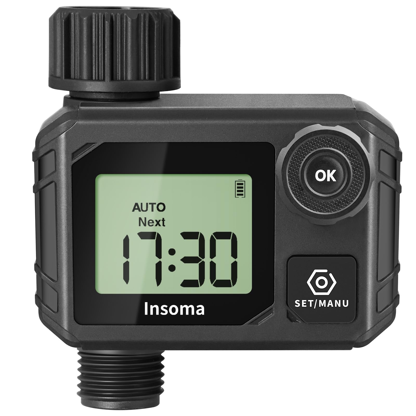 Minuteur d'eau intelligent Insoma 1 zone pour arrosage automatique