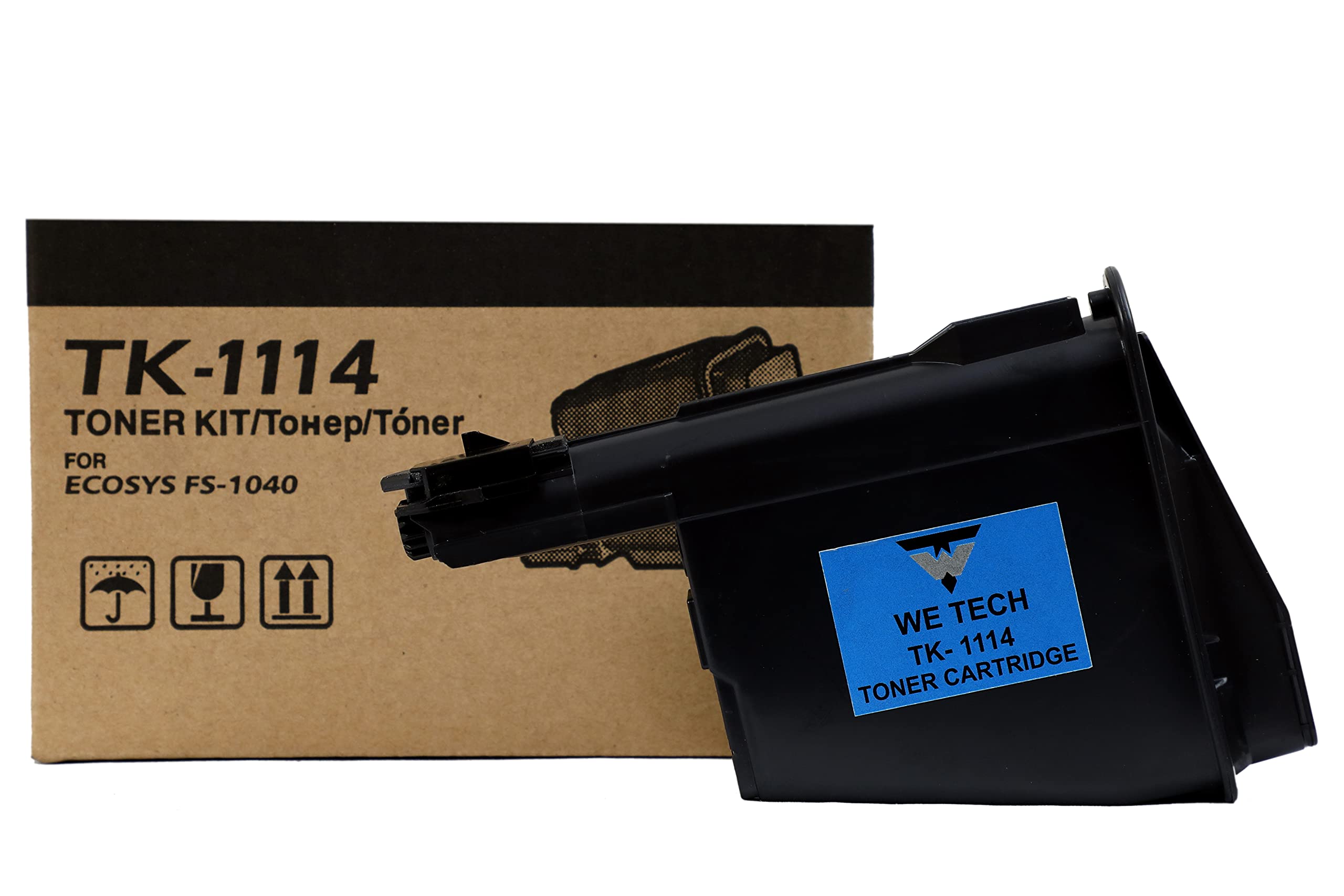We tech TK-1114 Black Cartridge Compatible Single Toner for Use in Ecosys FS-1020MFP, FS-1025MFP, FS-1040, FS-1060DN, FS-1120MFP, FS-1125MFP (B075ZVJJ1L) Amazon Price History, Amazon Price Tracker