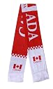 KNK 2026 Soccer Fan Scarf – Double Sided Reversible Football Supporter Scarf with Soft Velvet Feel (Canada) gallery image