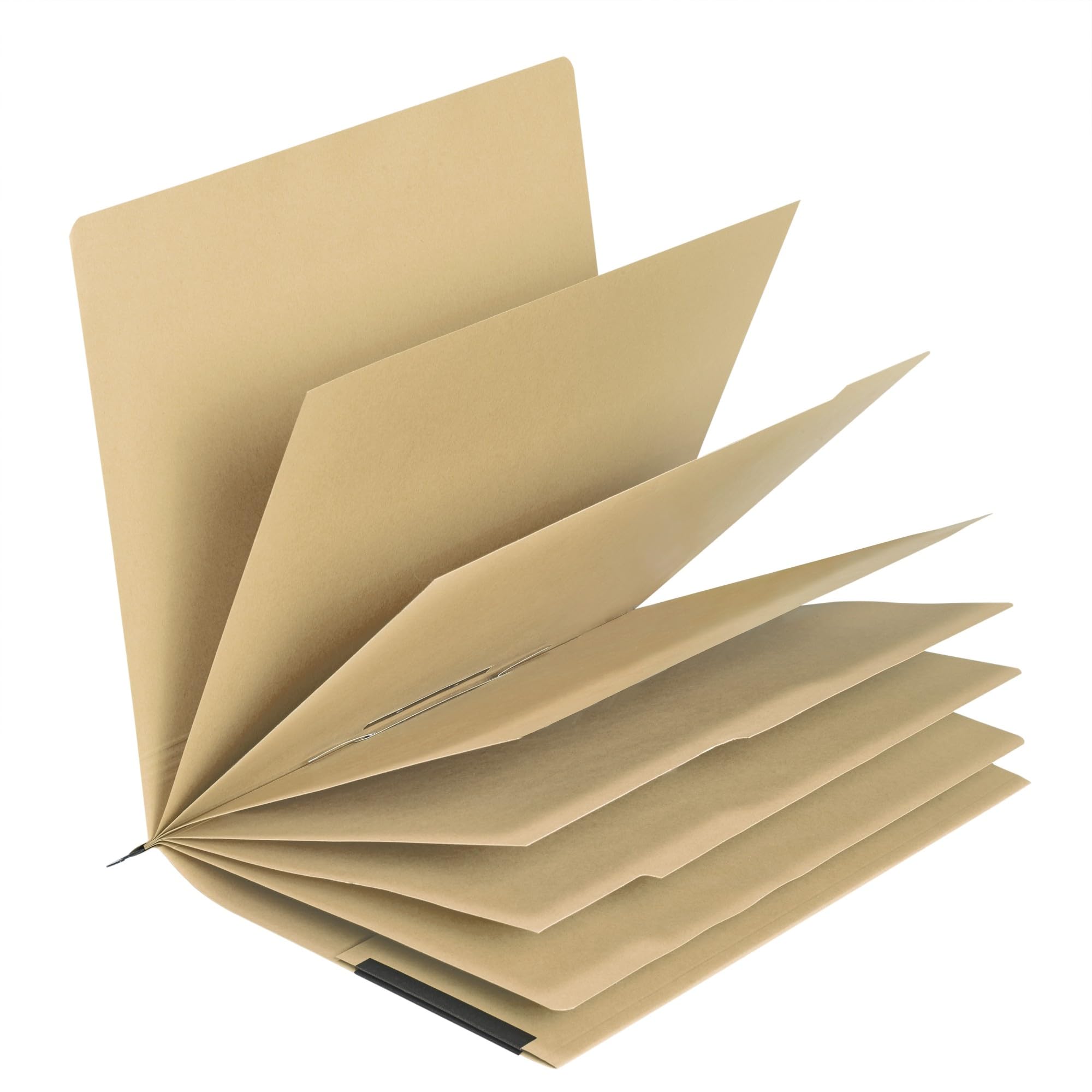 Original Falken 20er Pack Projekthefter und Personalhefter UniReg. Made in Germany. Aus Recycling-Karton für DIN A4 kaufmännische Heftung braun Blauer Engel Personalakte Personalmappe