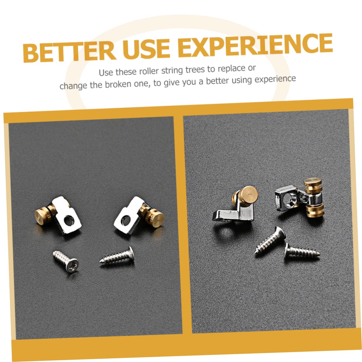 HEMOTON 10stücke Roller-gitarrensaiten-retainer Professionelle Saitenführung Für Verbesserte Stimmstabilität Und Langlebigkeit Saiten Installieren Geeignet Gitarren