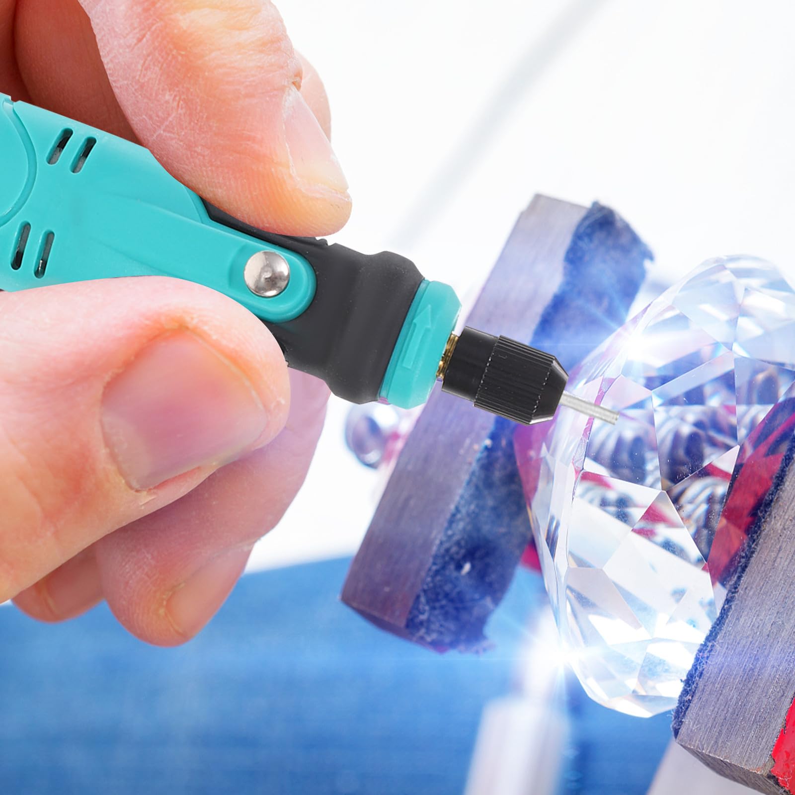 ABOOFAN Elektrischer Gravurstift für Selbstgemacht, 3-Gang Regelung, 700ma
