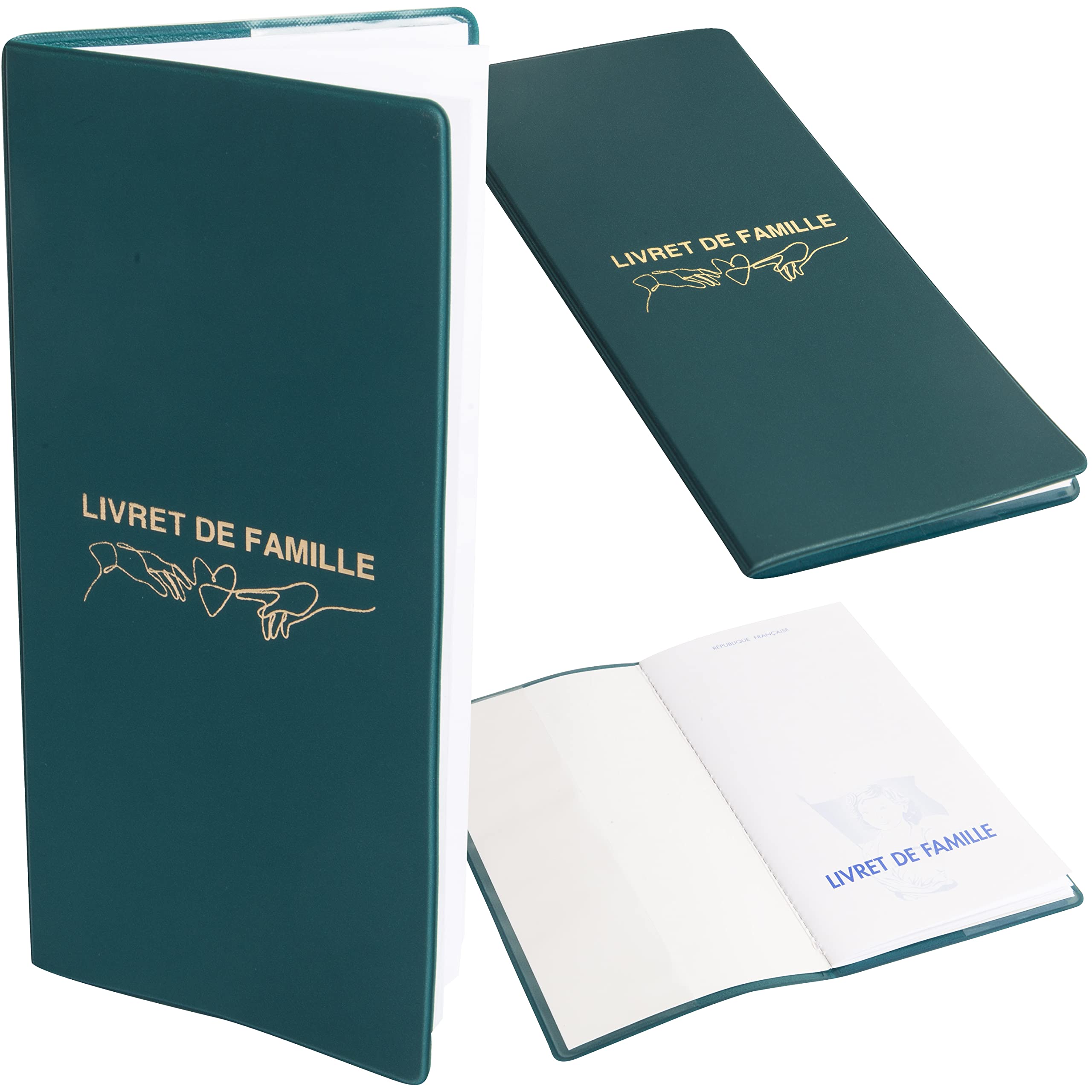 Souvenir Famille Bébé Kit Empreintes Mains Familiales - Cadre Souvenir Bois - Peintures Non Toxiques - Cadeau Famille Cadre Bois Impressions Mains