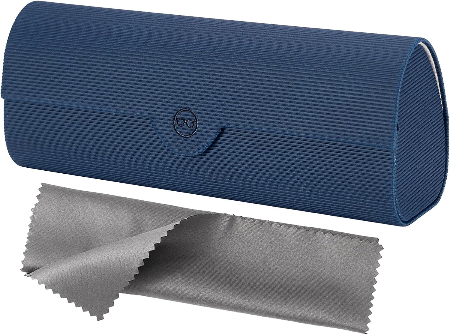 Vemiss Hard Shell Eyeglass Case, Lightweight for Reading Glasses Large Frames, Travel Portable for Women Men