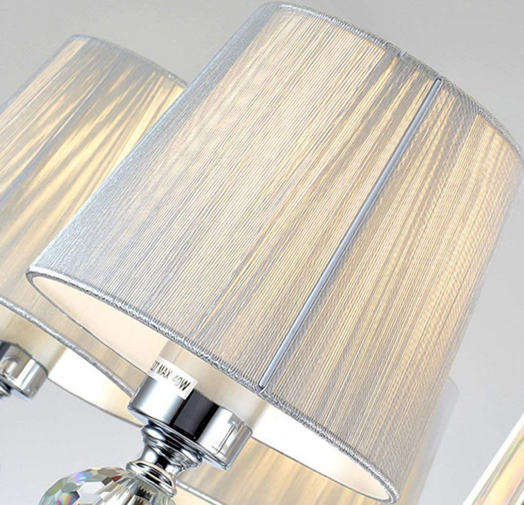 Luces de pared Pared de cristal Fondo de sala de estar Luces de pared Led Lámpara de noche de dormitorio minimalista moderno,Luz blanca llevada