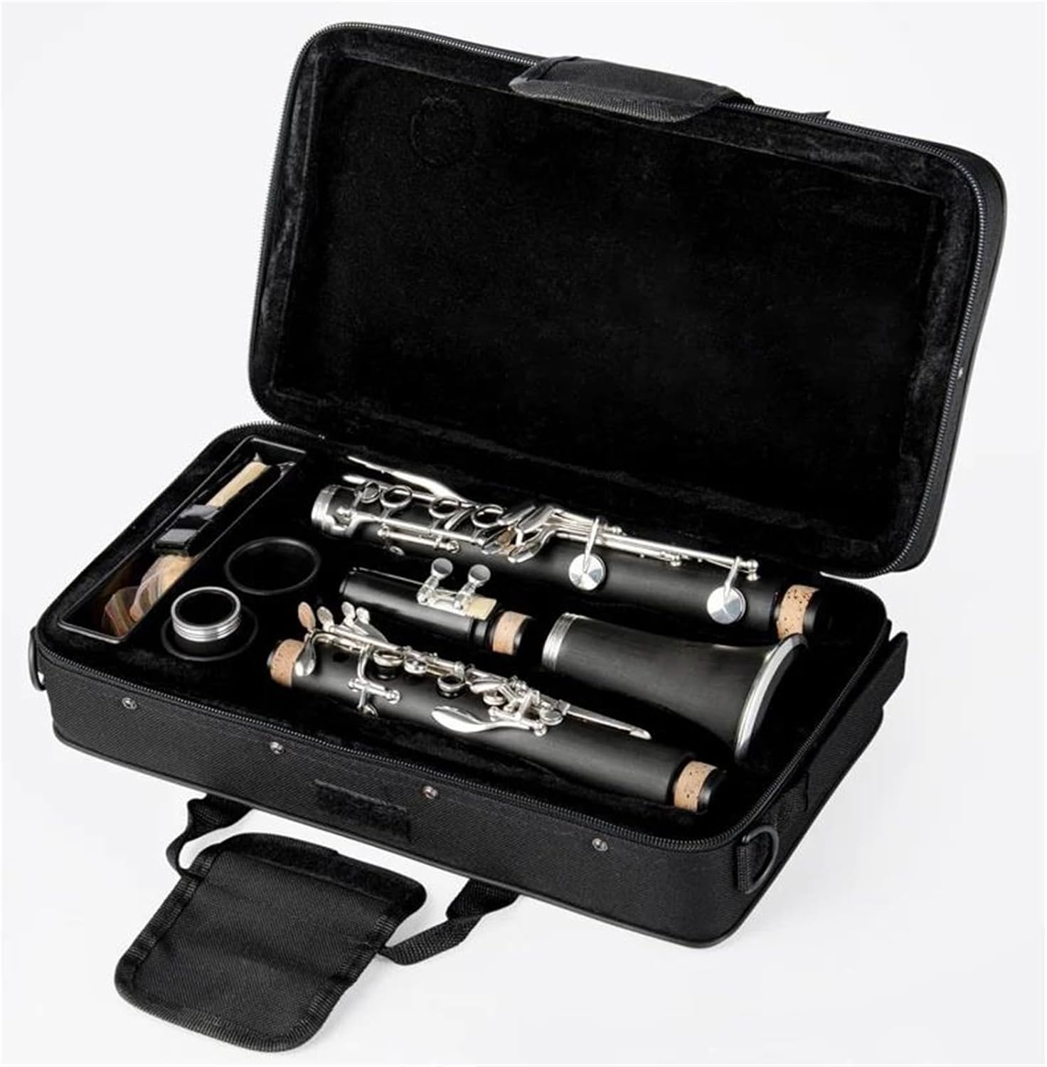 クラリネット 初心者 クラリネット ABS 17鍵 Bクリーニング