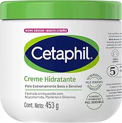 Creme Hidratante Corporal para Pele Seca e Sensível Cetaphil 453g - Hidratação 48h