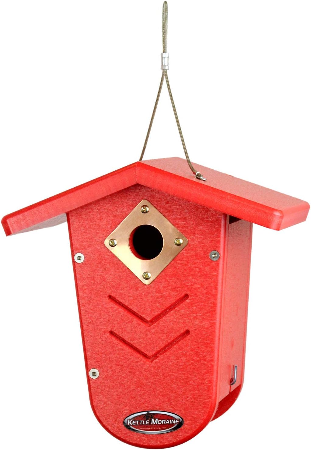 Kettle Moraine Recycled Moraine Bird House Nest Box for