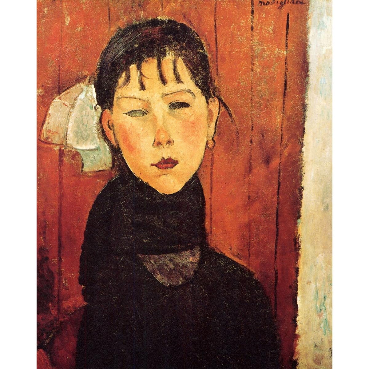 Impression sur toile Modigliani Marie déco murale maison bureau 76cm - 2