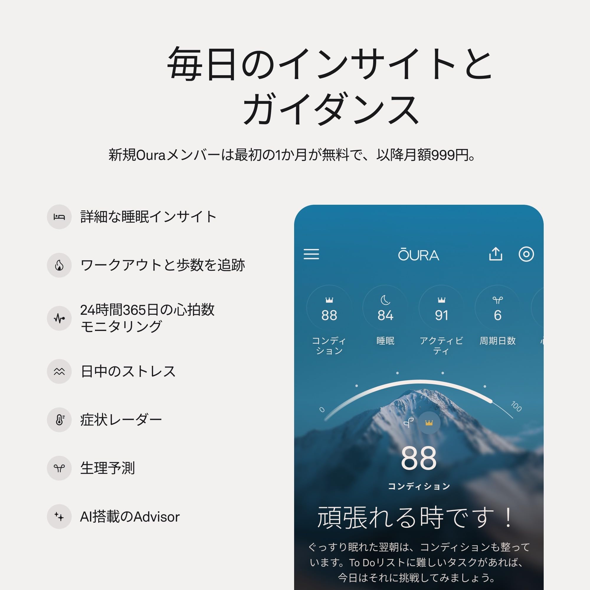 Amazon.co.jp: Oura Ring 5 （オーラリング 第5世代) ブラッシュド