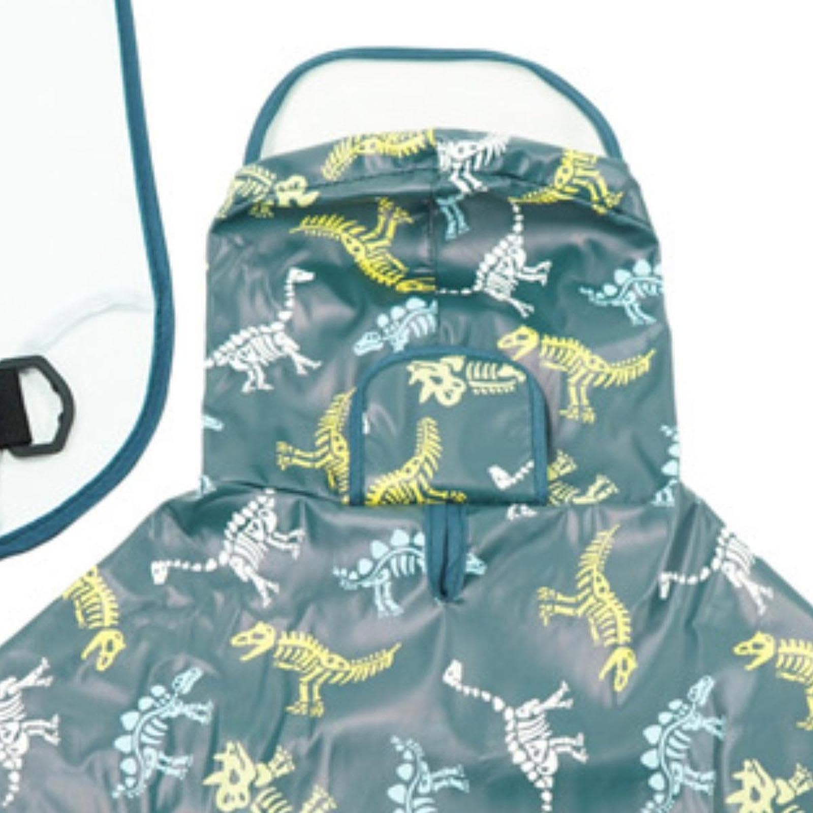 Poncho Impermeable para Perros con Capucha, Material Ligero, Diseño Ajustable, Capucha Transparente, Ideal para Paseos en Días de Lluvia, 4XL