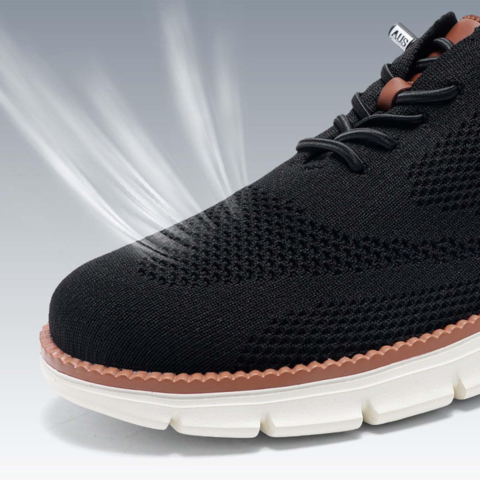 Zapatos Wearbreeze for Hombre, Zapatos Ortopédicos Urbanos Ultra Cómodos, Breeze Urban Zapatos Hombre, Zapatos Casuales de Malla Transpirable for Caminar
