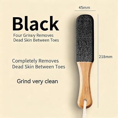 Miniatura 3 de Paquete de 2 limas profesionales de pedicura y piedra pómez, removedor de callos y limpiador de pies para piel muerta, pies ásperos secos y talones