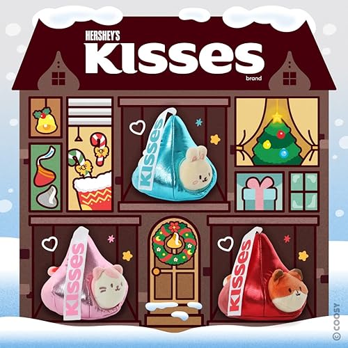 Miniatura 3 de Anirollz Peluche de animal de peluche, oficial Hershey Kisses, manta de juguete de chocolate, muñeca Outfitz Suave, esponjoso, cálido, lindo,