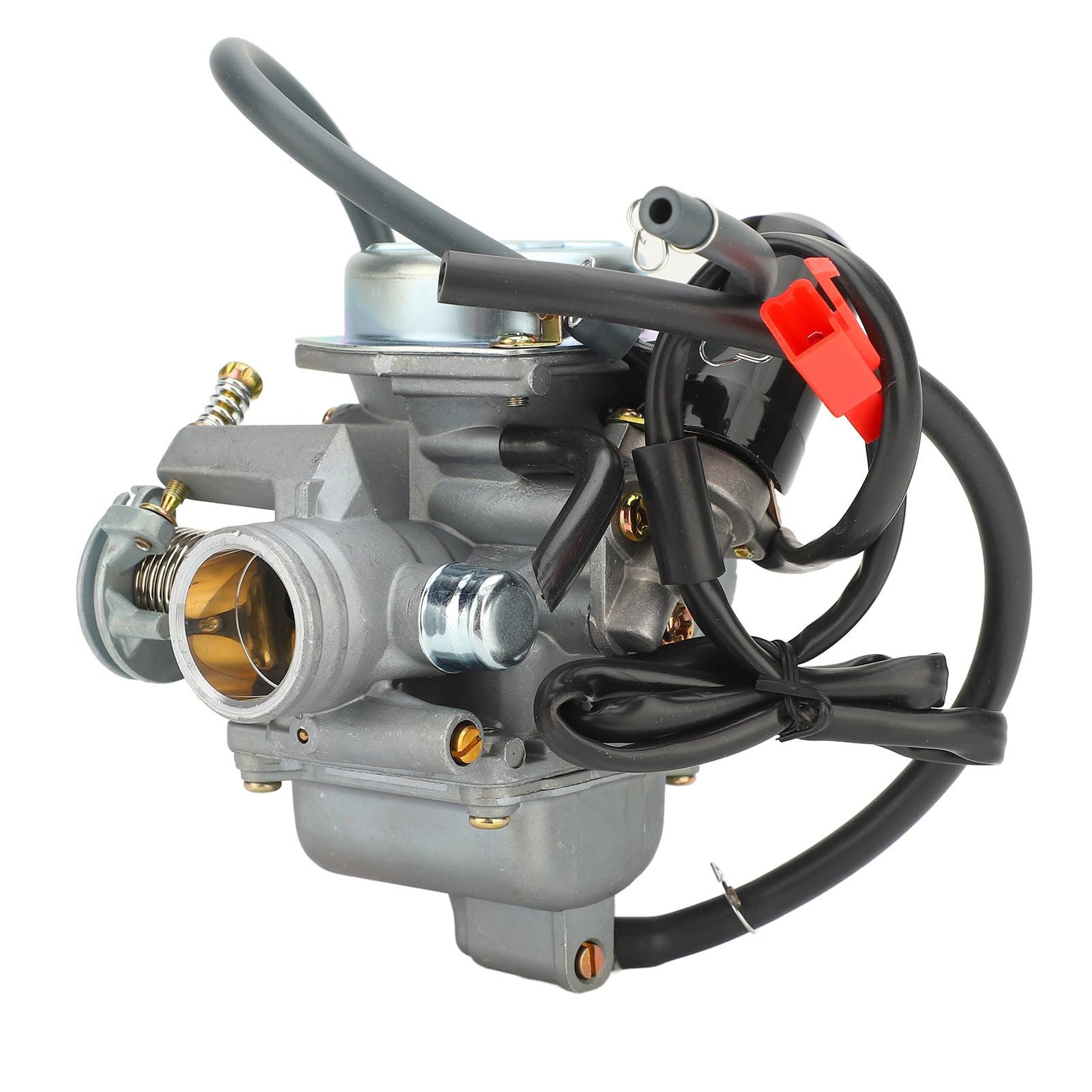 Walmeck Carburador de Motocicleta Eficiente de Alta Potencia Scooter ATV Carburador CS125 GS150 DS125 D125 D150 DS150 X150 WS150 XW150 GY6 para Playas Caminos Rurales