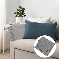 Vista 2 de 2 fundas elásticas universales para reposabrazos de sofá, fundas de forro polar para sofá, silla, protector de muebles, gris claro, 16.53 x 6.69 x
