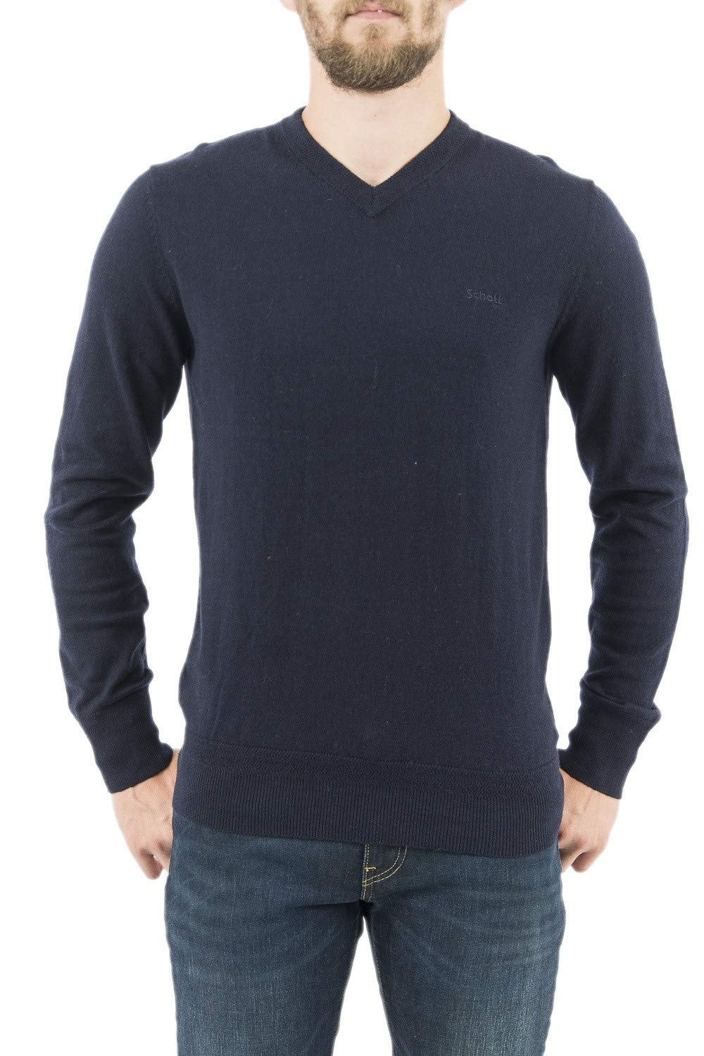 Schott NYC Maglione Pullover Uomo