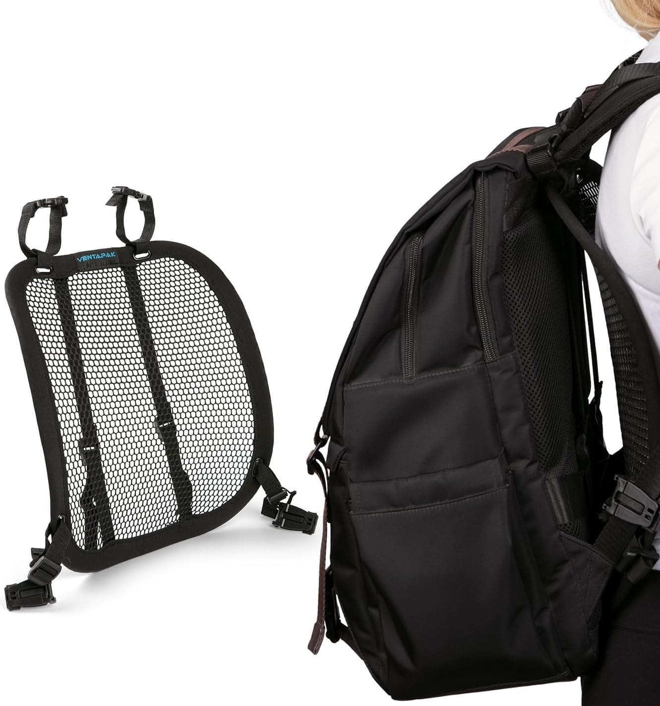 VentaPak Lightweight Ventilation Backpack Spacer - External
