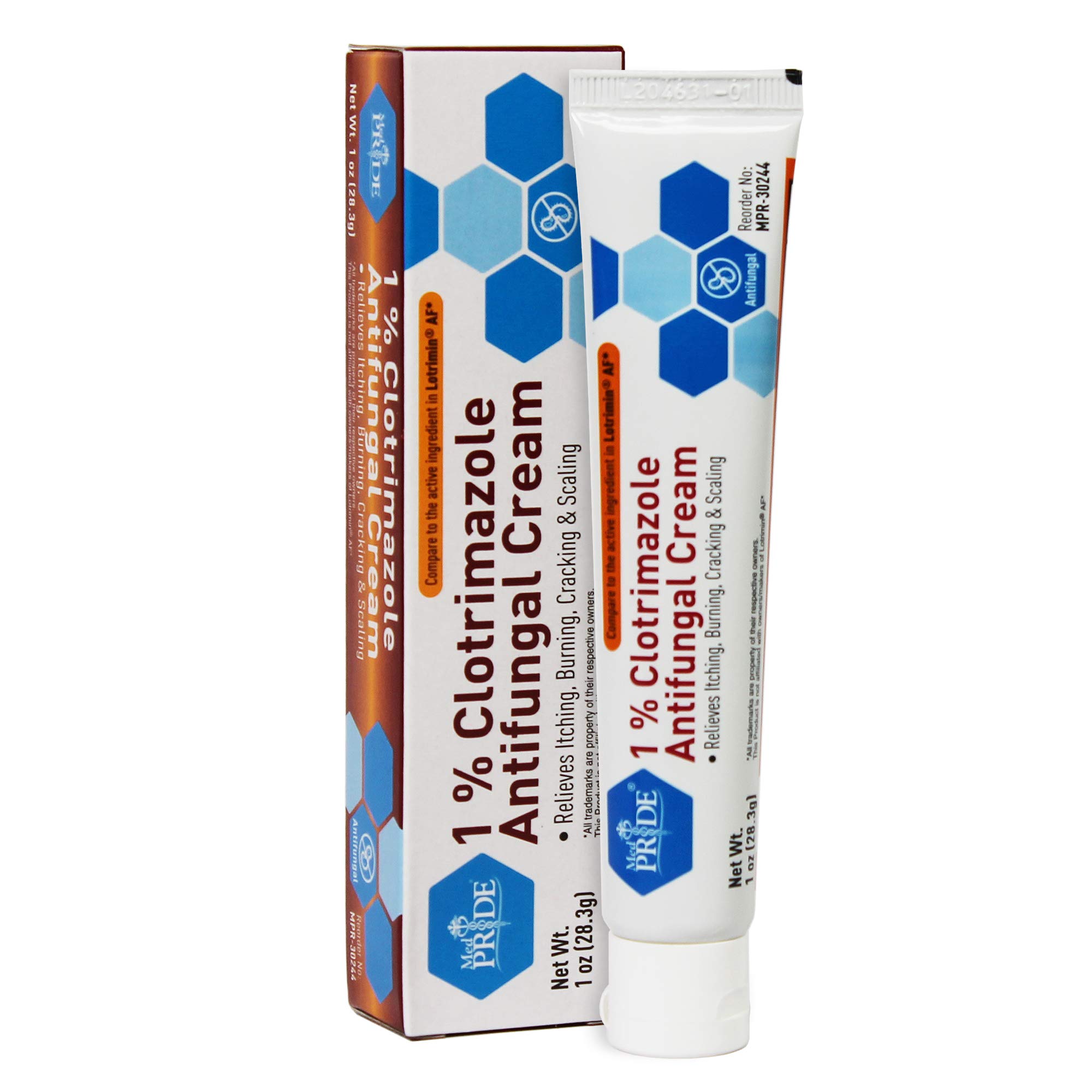 Medpride 1 Clotrimazole Antifungal Cream Fungus Skin Care Treatment
