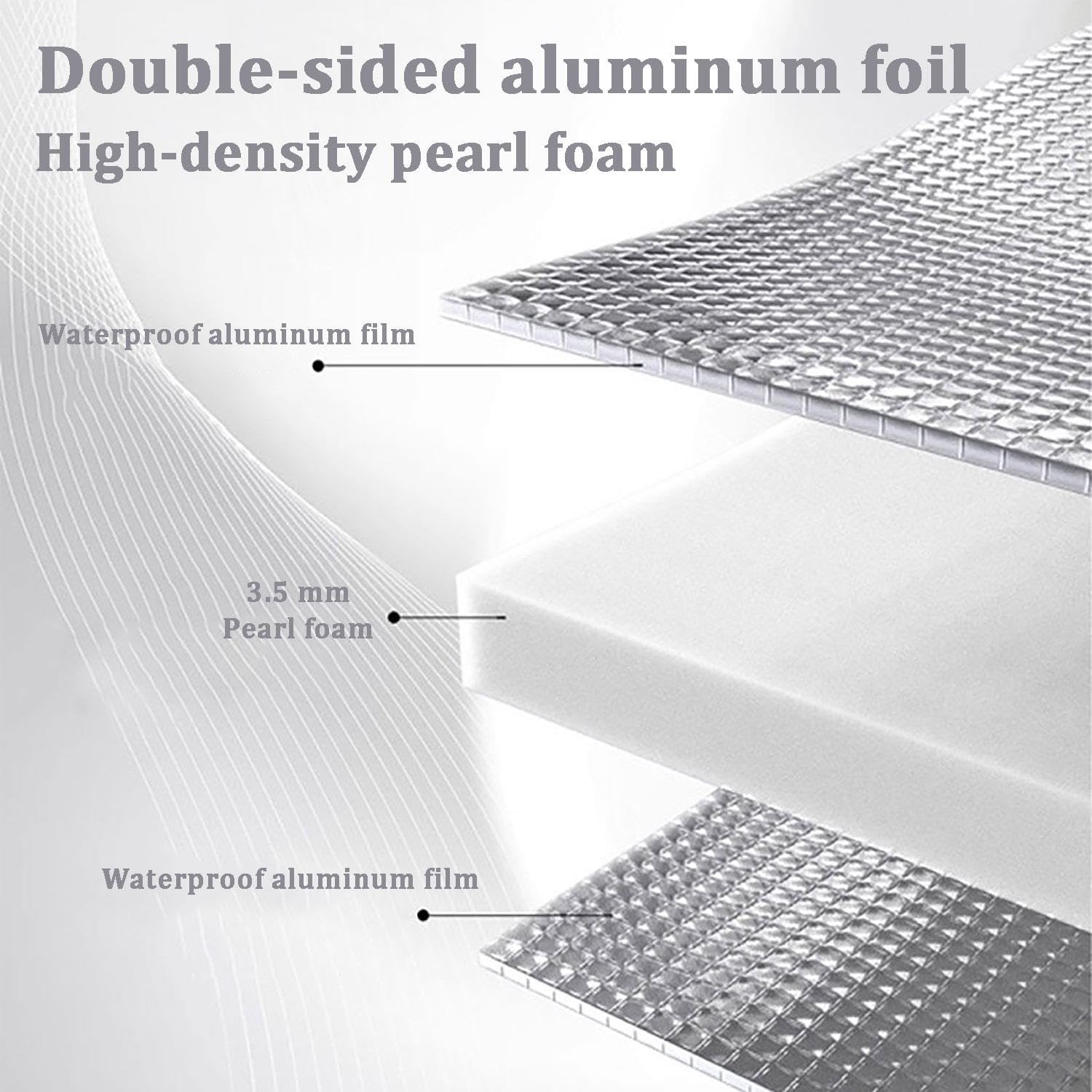 3.5MM Matériau isolant en feuille d'aluminium Film isolant for fenêtres