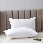 Acanva Bed Pillows for Sleeping, Cooling Hotel Quality with Premium Soft 3D Down Alternative Fill for Back, Stomach or Side Sleepers, Standard (Pack of 4), White