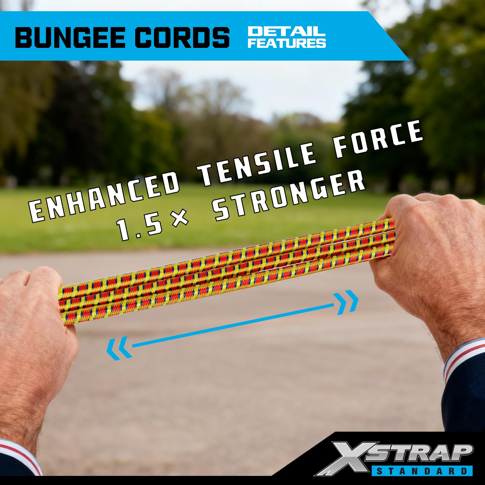 XSTRAP - Kit elastico standard da 14 pezzi