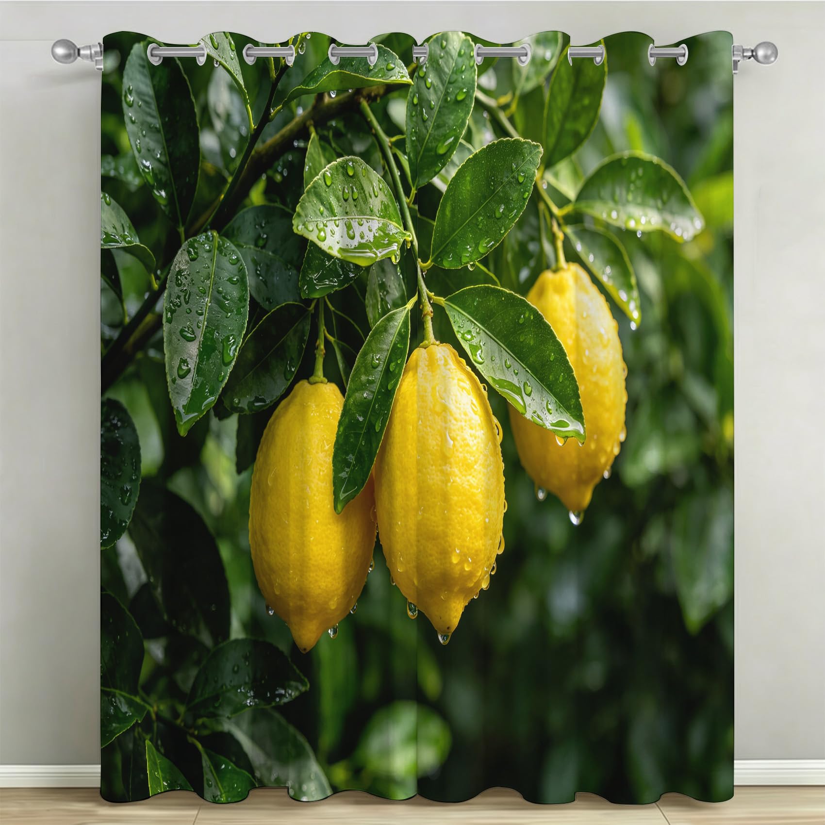 Rideau occultant 3D imprimé thermique 100x200 pour isolation de fenêtre de chambre