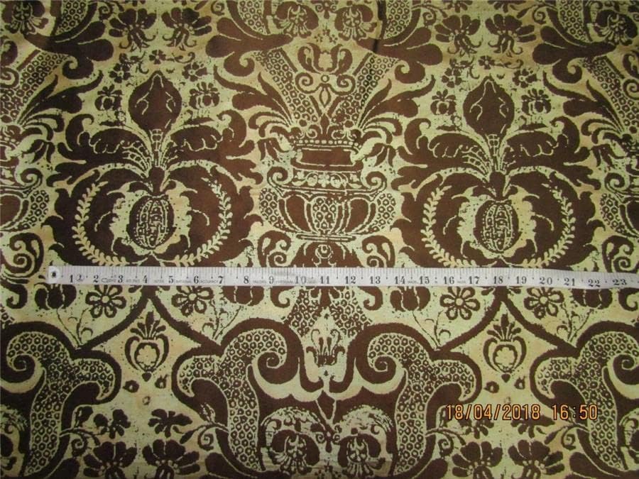 Soie dupion marron et or de 137,2 cm, l'histoire d'un tissu d'exception - 6