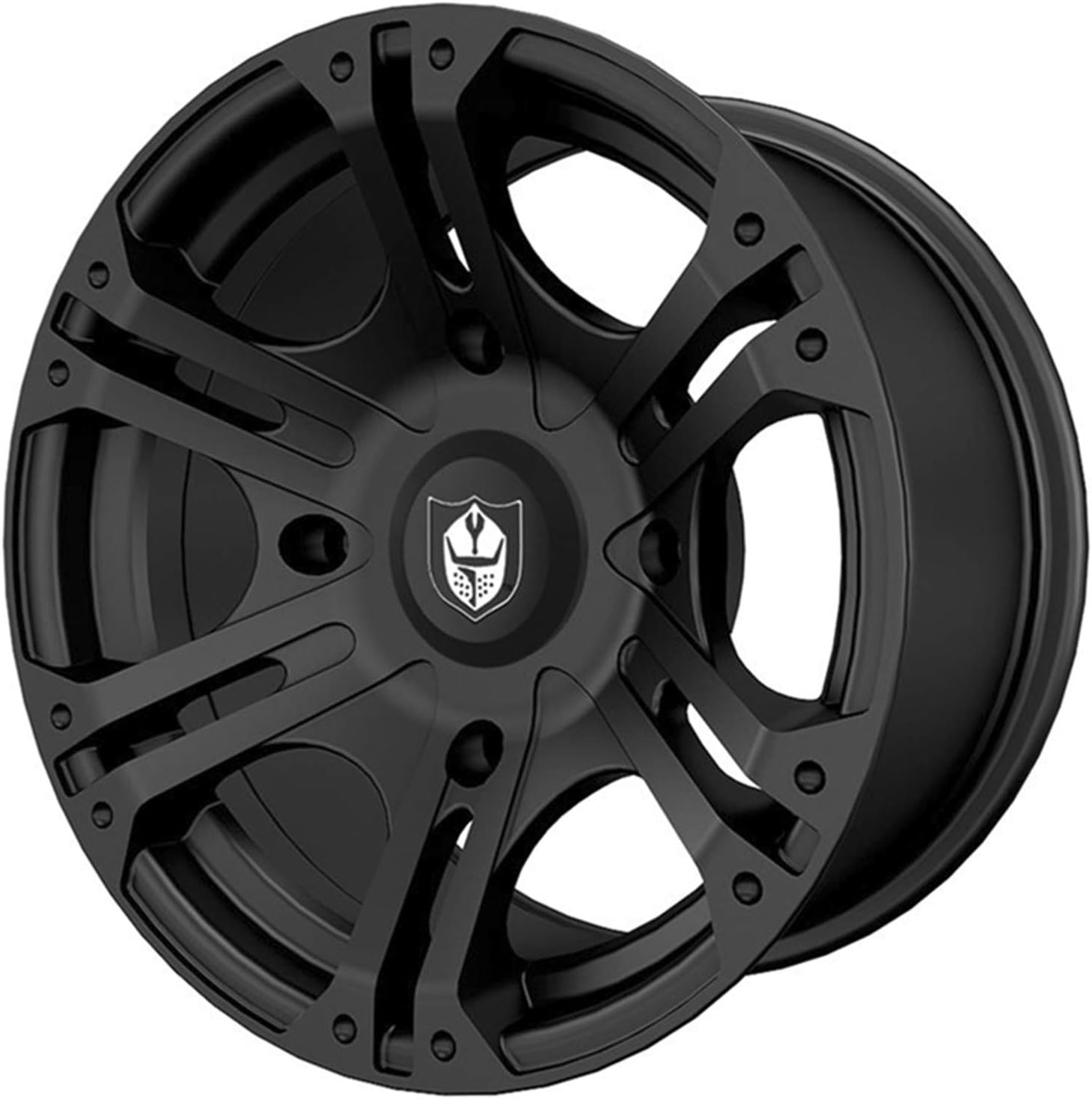Pro Armor Matte Black 14" x 7" R14 Sixr Front Wheel Rim Polaris 1521507-521 OEM