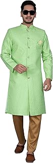 xepon Mens Ethnic Wear Perrot Traditional Indo Western Set-picture-37