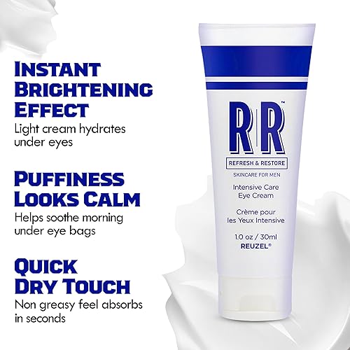 Miniatura 2 de REUZEL Crema intensiva para el cuidado de los ojos, ilumina los ojos, reduce las ojeras, ligera, hidratante, fórmula vegana y antienvejecimiento,