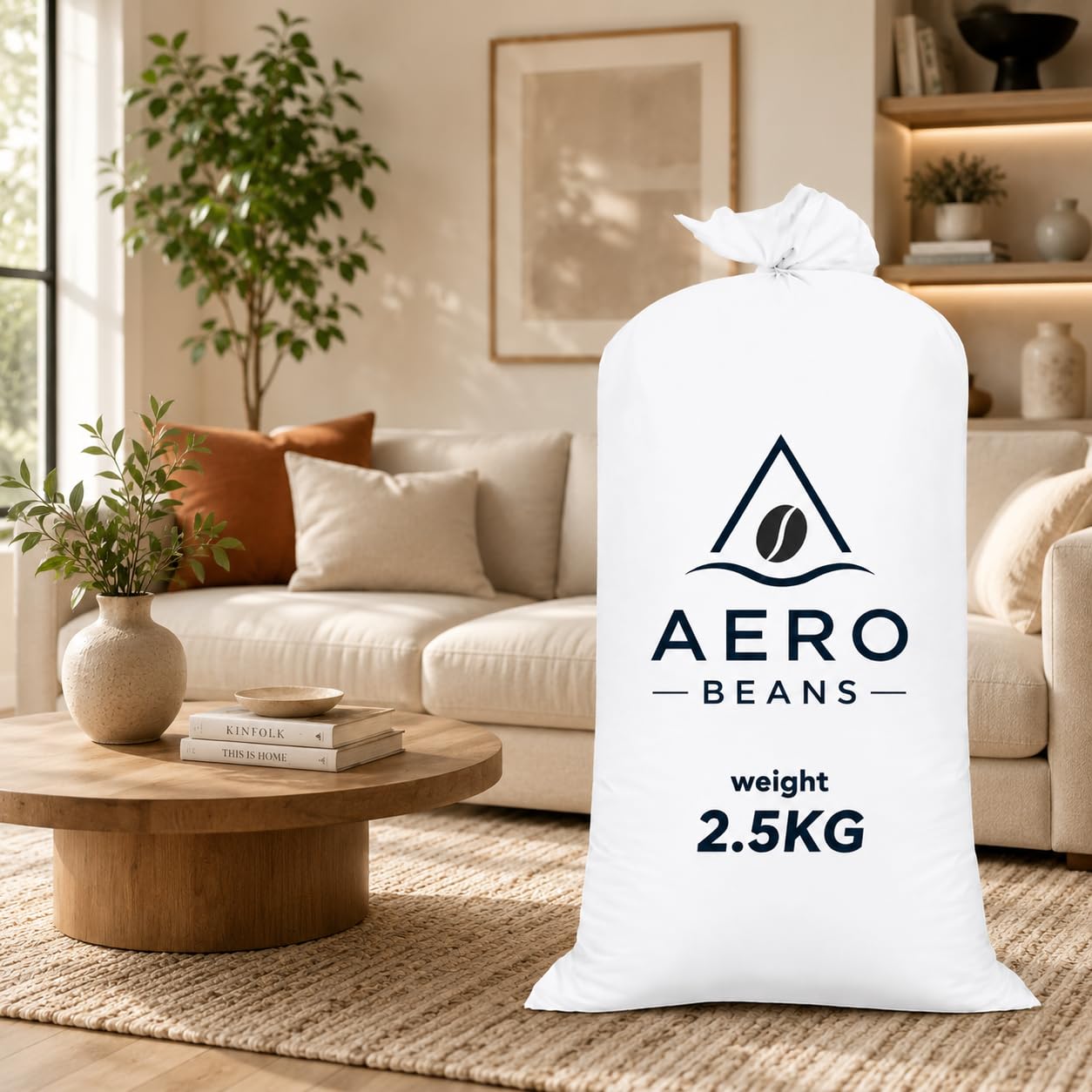 2.5 KG Bean Bag Refill Beans | High Density Polystyrene Bean Fillers for Bean Bags, Sofas & Pouffes | Soft & Durable White Beans for Long-Lasting Comfort-image-22