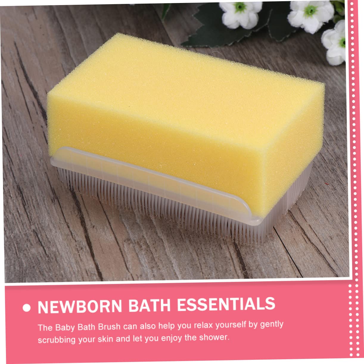 Beavorty 5 Set Di Comode Spazzole Da Bagno in Spugna Per Bambini in Materiale Morbido Per La Pulizia Delicata Del Corpo E Il Massaggio Del 3 Pezzi * 5