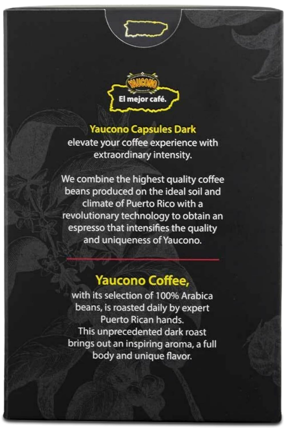Yaucono Espresso Capsules, Dark Roast, 100 Percent Coffee from Puerto Rico Compatible with Nespresso Machines, 18 Count (Pack of 1) - Image 2