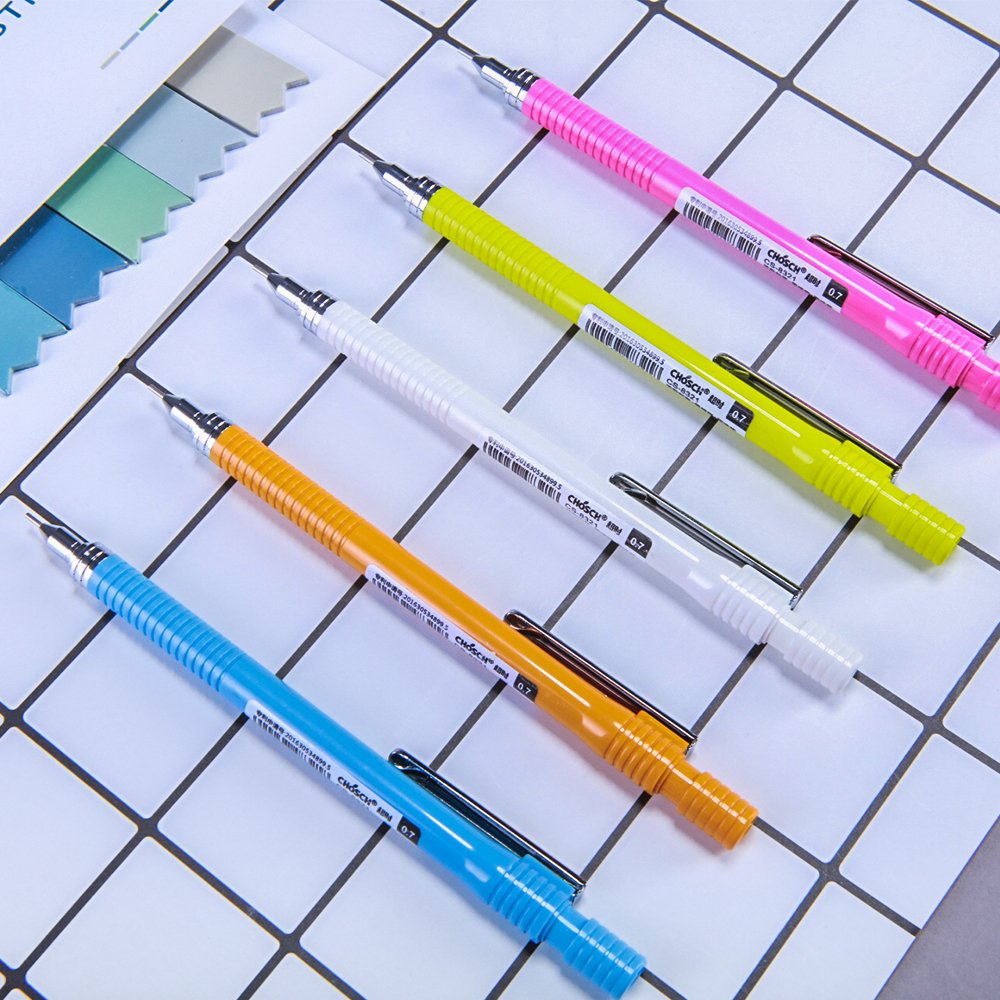 CHoSCH Mechanical Pencils, Dual Tips For Pencil And Ball Pen, Automatic