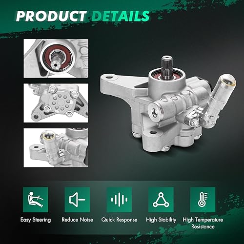 Miniatura 260 de SCITOO Bomba de dirección asistida compatible para 2005 para Saab 9-2X 2.0L, 2006 para Saab 9-2X 2.5L, 2004-2005 para Subaru Impreza 2.0L, 21-5396