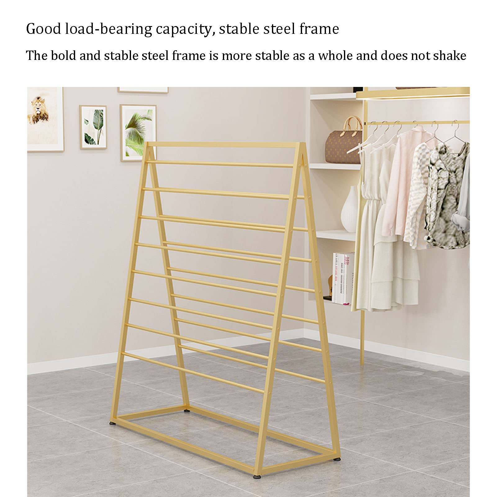 Schalständer Aus Metall - Doppelseitiger Organizer Für Schals & Accessoires