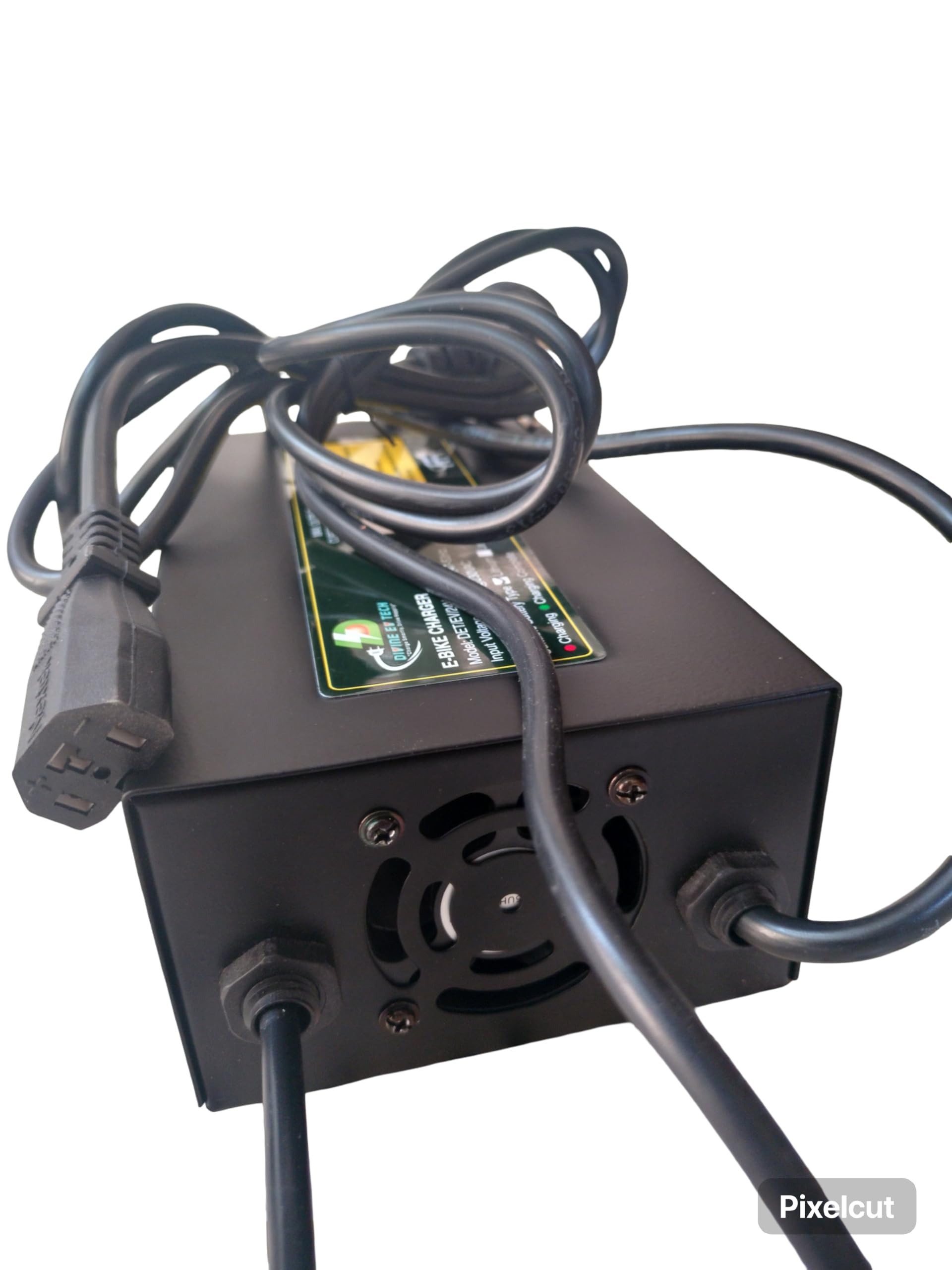 Lithium Battery Charger 48 Volt to 84 Volt 6 amper with Digital dispaly auto cutpff for E-scooty E-rikshwa (48 Volt 6 amper 54 Volt Cutoff)