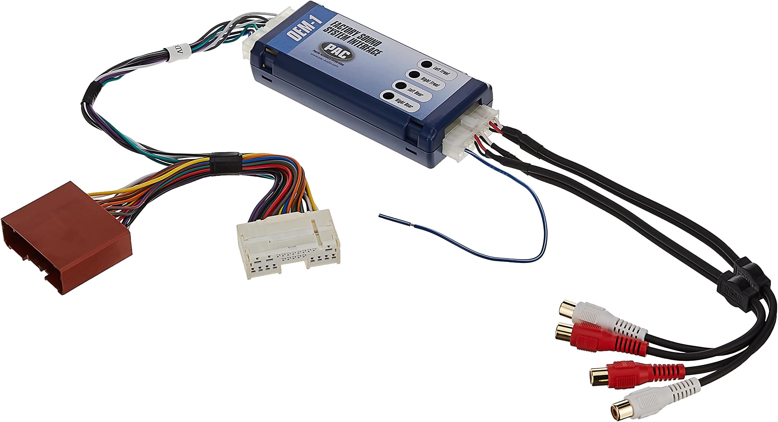 PACAOEM-MAZ2 Interface that Allows Replacement or Addition of an Amplifier in Select Mazda Vehicles Without a Factory Bose Sound System
