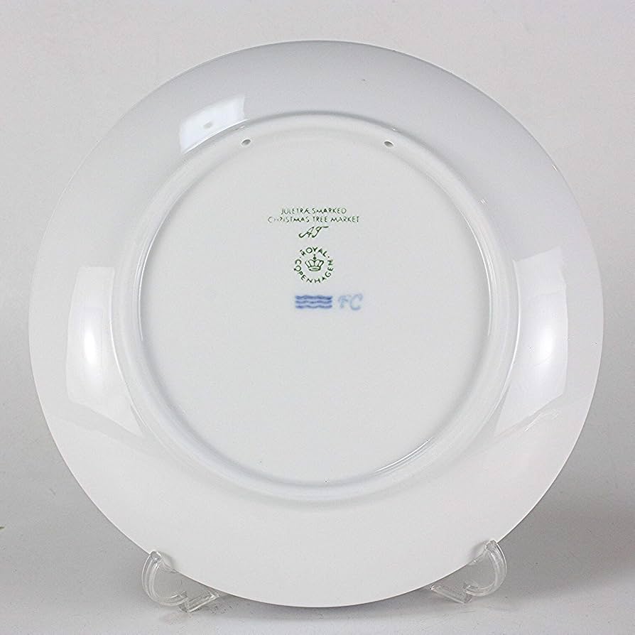 Amazon.co.jp: ロイヤルコペンハーゲン イヤープレート 2018年【証明書