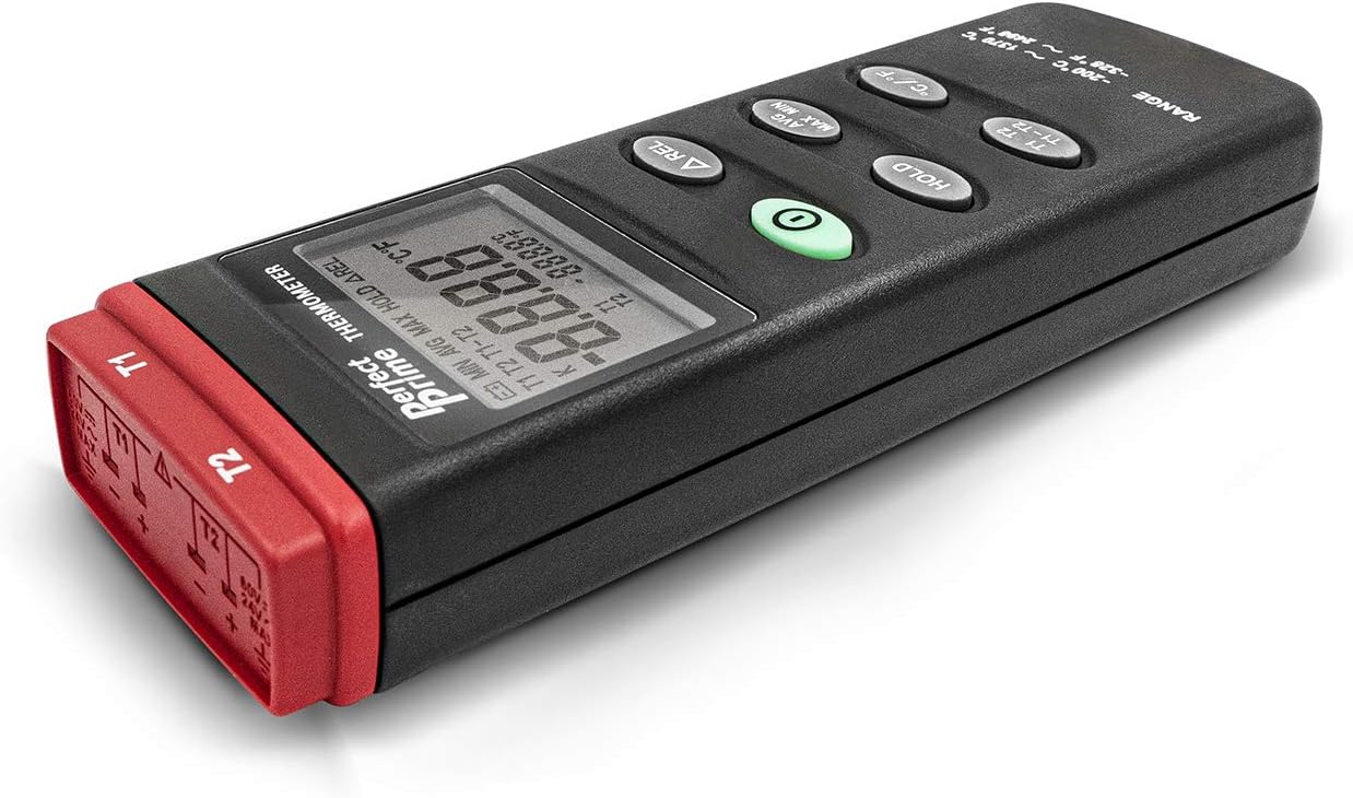 40% Off Discount PerfectPrime TC0301, 2-Ch Thermocouple Thermometer K Type, USB output to PC for Datalog and monitoring Product Deal PerfectPrime TC0301, 2-Ch Thermocouple Thermometer K Type, USB output to PC for Datalog and monitoring
