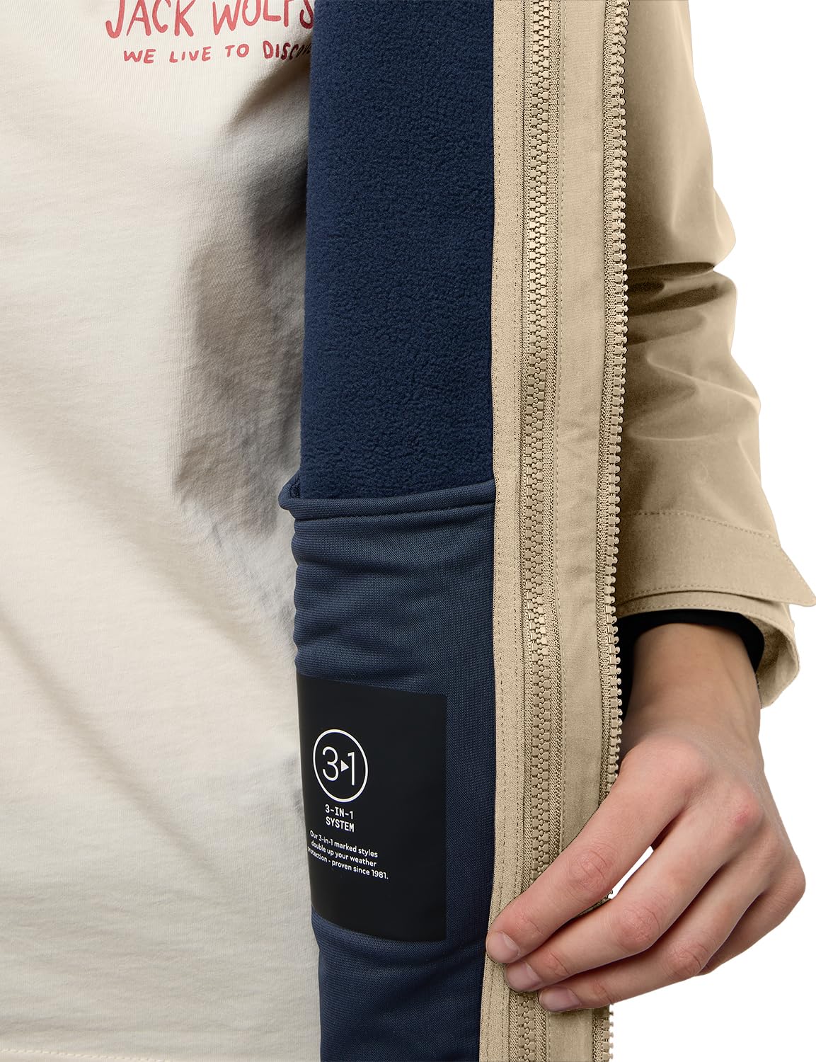 Jack Wolfskin Damen Baylight 3in1 Coat W Coat