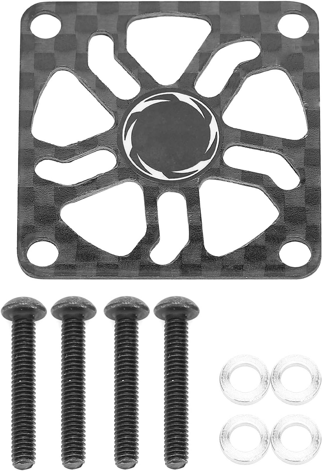 35mm RC Fan, Display Green Screen Rocket Lock Rc Cooling Fan Cover Power Plant Driveline Systems for Rc Car Boat Motor(30mm) 30Mm Fan Cover