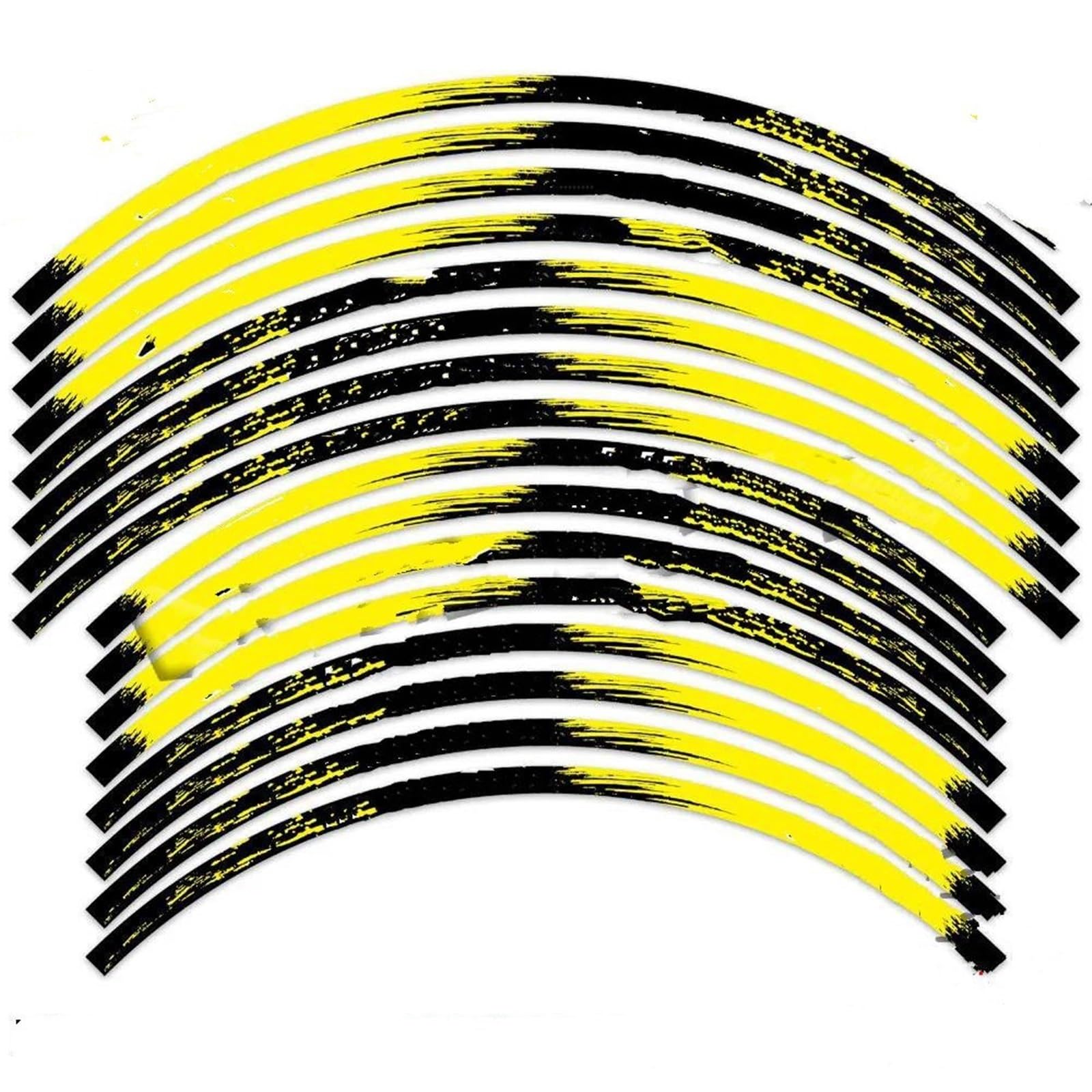 Decal Fitting Motorcycle Wheel Sticker Reflective Rim Stripe Decals 21"/18" for WR250R WR250F WR450F(Front21 Rear18 E)