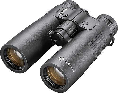Miniatura 2 de Bushnell Binoculares Fusion X de 0.394 x 1.654 in, binoculares de caza con telémetro integrado, rango de ángulo y modos de compensación de caídas de