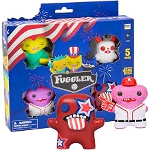 Fuggler USA 250 Anniversary Collectible Figures 5 Pack Deluxe Box Mystery Characters Patriotic Edition 25 Styles Rare Hidden Figure Official Toy B