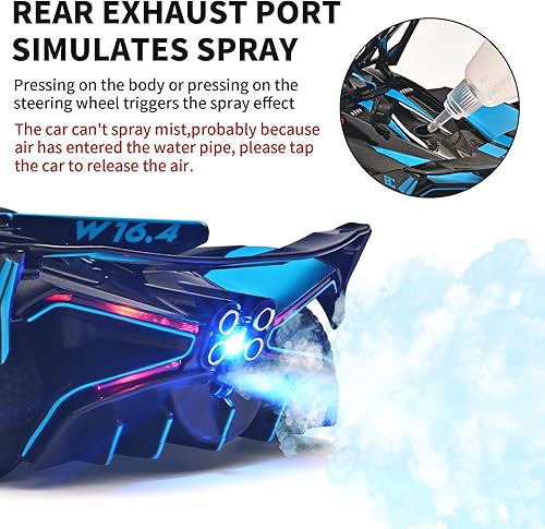 Miniatura 2 de Juguetes de Coches para Niños Pequeños 1/24 Coches de Fundición Compatible con Colección de Modelos de Coches Bolide, Coche de Juguete Bolide Spray